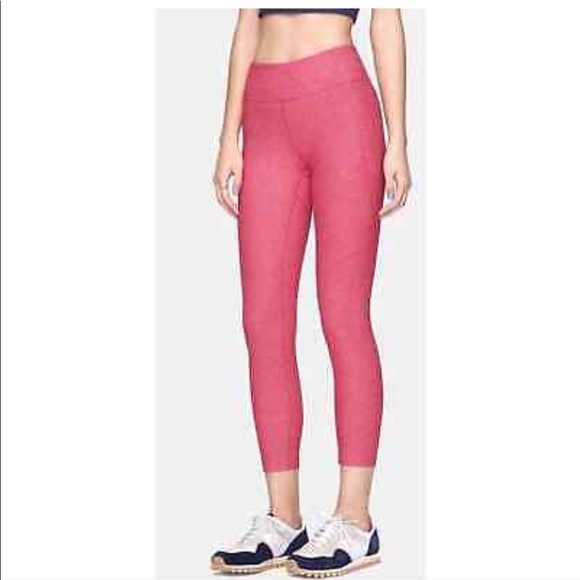 NWT Outdoor Voices Warmup Leggings (3/4 length), Flamingo Pink - Picture 3 of 8